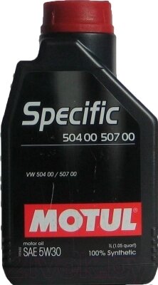 Моторное масло Motul Specific VW 504.00/507.00 5W30 / 106374 от компании Бесплатная доставка по Беларуси - фото 1