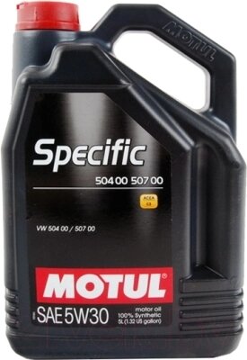 Моторное масло Motul Specific VW 504.00/507.00 5W30 / 106375 от компании Бесплатная доставка по Беларуси - фото 1