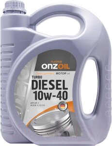 Моторное масло Onzoil SAE 10W40 Turbo Diesel Lux CF-4