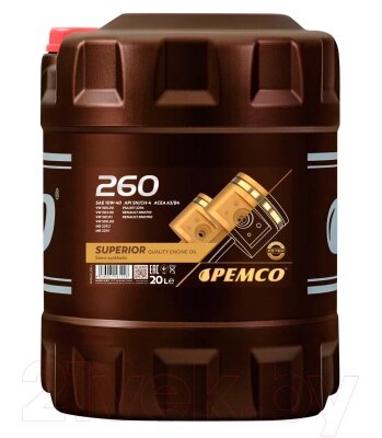 Моторное масло Pemco iDrive 260 10W40 SN/CH-4 / PM0260-20 от компании Бесплатная доставка по Беларуси - фото 1