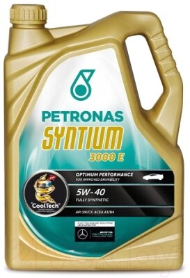 Моторное масло Petronas Syntium 3000 E 5W40 70134M12EU/18055019 от компании Бесплатная доставка по Беларуси - фото 1