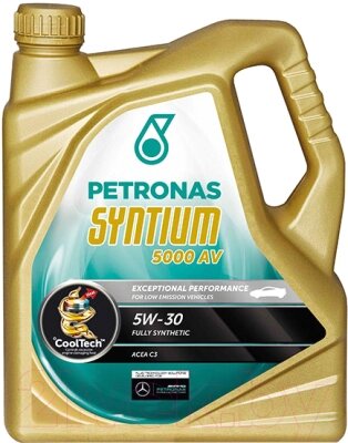 Моторное масло Petronas Syntium 5000 AV 5W30 70273M12EU / 18135019 / 70661M12EU от компании Бесплатная доставка по Беларуси - фото 1