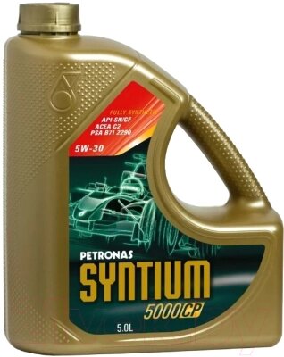 Моторное масло Petronas Syntium 5000 CP 5W30 70263M12EU/18315019 от компании Бесплатная доставка по Беларуси - фото 1