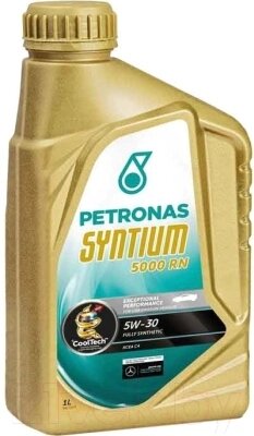 Моторное масло Petronas Syntium 5000 RN 5W30 70543E18EU/18321619 от компании Бесплатная доставка по Беларуси - фото 1