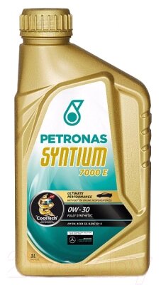 Моторное масло Petronas Syntium 7000 E 0W30 70180E18EU/18551619 от компании Бесплатная доставка по Беларуси - фото 1