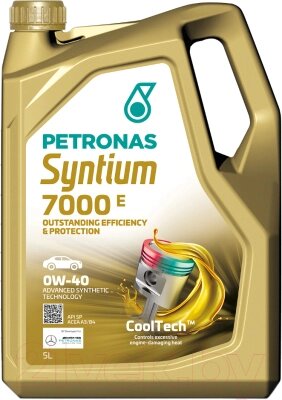 Моторное масло Petronas Syntium 7000 E 0W40 / 70722M12EU от компании Бесплатная доставка по Беларуси - фото 1