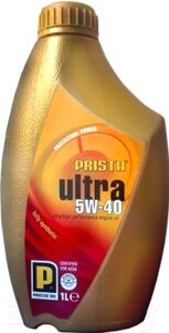 Моторное масло Prista Ultra Plus 5W40 / P060899