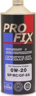 Моторное масло Profix Engine Oil 0W20 SP/GF-6A / SP0W20C1 от компании Бесплатная доставка по Беларуси - фото 1