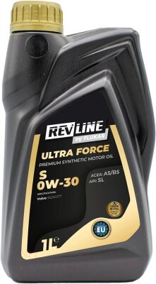 Моторное масло Revline Ultra Force S 0W30 / RUFS0301 от компании Бесплатная доставка по Беларуси - фото 1