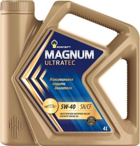 Моторное масло Роснефть Magnum Ultratec 5W40