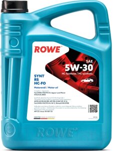 Моторное масло Rowe Hightec Synt RS 5W30 HC-FO / 20146-0050-03