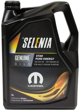 Моторное масло Selenia Star Pure Energy Multi Air 5W40 / 70547MF2EU от компании Бесплатная доставка по Беларуси - фото 1