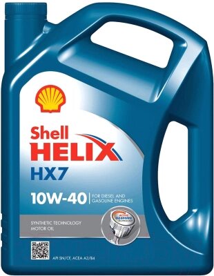 Моторное масло Shell Helix HX7 10W40 от компании Бесплатная доставка по Беларуси - фото 1