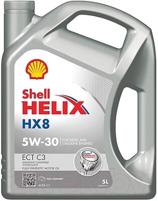 Моторное масло Shell Helix HX8 ECT C3 5W30 от компании Бесплатная доставка по Беларуси - фото 1
