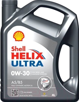 Моторное масло Shell Helix Ultra A5/B5 0W30 от компании Бесплатная доставка по Беларуси - фото 1