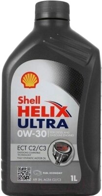 Моторное масло Shell Helix Ultra ECT C2/C3 0W30 от компании Бесплатная доставка по Беларуси - фото 1