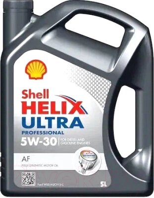 Моторное масло Shell Helix Ultra Professional AF 5W30 от компании Бесплатная доставка по Беларуси - фото 1