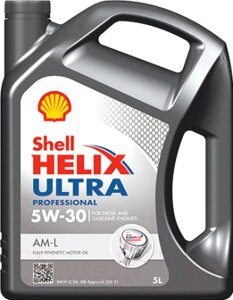 Моторное масло Shell Helix Ultra Professional AM-L 5W30