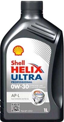 Моторное масло Shell Helix Ultra Professional AP-L 0W30 от компании Бесплатная доставка по Беларуси - фото 1