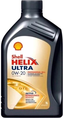 Моторное масло Shell Helix Ultra Professional AS-L 0W20 от компании Бесплатная доставка по Беларуси - фото 1