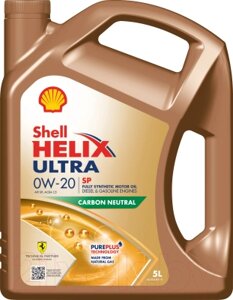 Моторное масло Shell Helix Ultra SP 0W20