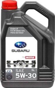 Моторное масло Subaru By Motul C2 5W30 / 103173