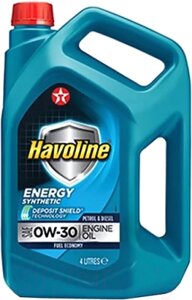 Моторное масло Texaco Havoline Energy 0W30 / 803251MHE