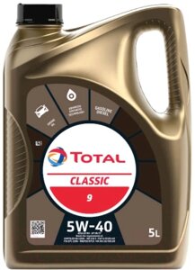 Моторное масло Total Classic 9 5W40 / 213696