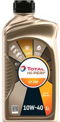 Моторное масло Total Hi-Perf 4T 700 10W40 / 215734 от компании Бесплатная доставка по Беларуси - фото 1