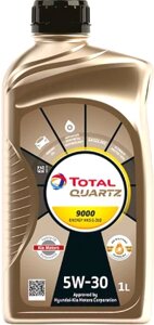 Моторное масло Total Quarts 9000 HKR 5W30 / 230348