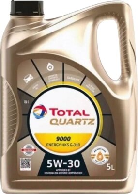 Моторное масло Total Quarts 9000 HKR 5W30 / 230349 от компании Бесплатная доставка по Беларуси - фото 1