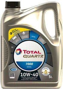 Моторное масло Total Quartz 7000 Diesel 10W40 / 201524 / 214108