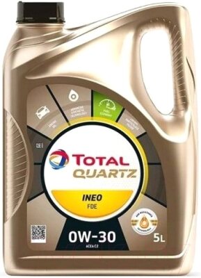 Моторное масло Total Quartz Ineo FDE 0W30 / 216187 от компании Бесплатная доставка по Беларуси - фото 1