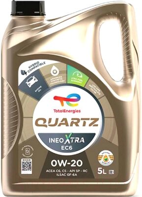 Моторное масло Total Quartz Ineo X. EC6 0W20 / 228344 от компании Бесплатная доставка по Беларуси - фото 1