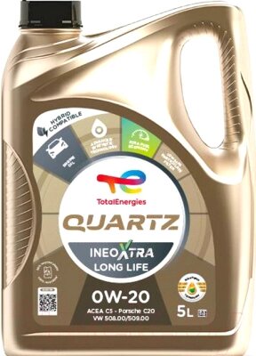 Моторное масло Total Quartz Ineo X Long Life 0W20 / 216189 от компании Бесплатная доставка по Беларуси - фото 1