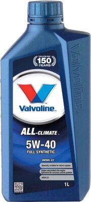 Моторное масло Valvoline All Climate C3 5W40 / 872278 от компании Бесплатная доставка по Беларуси - фото 1