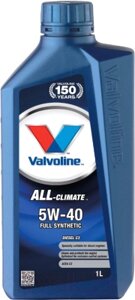 Моторное масло Valvoline All Climate C3 5W40 / 872278