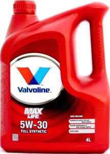Моторное масло Valvoline Maxlife 5W30 / 872370