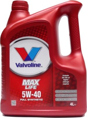 Моторное масло Valvoline Maxlife 5W40 / 872364 от компании Бесплатная доставка по Беларуси - фото 1