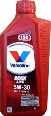 Моторное масло Valvoline Maxlife C3 5W30 / 872369 от компании Бесплатная доставка по Беларуси - фото 1