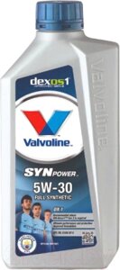 Моторное масло Valvoline SynPower DX1 5W30 / 885852