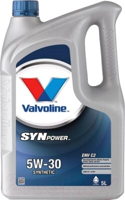 Моторное масло Valvoline SynPower ENV C2 5W30 / 874309 от компании Бесплатная доставка по Беларуси - фото 1