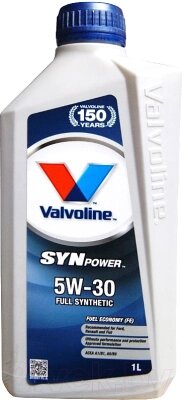 Моторное масло Valvoline SynPower FE 5W30 / 872551 от компании Бесплатная доставка по Беларуси - фото 1
