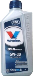 Моторное масло Valvoline SynPower MST C3 5W30 / 872596