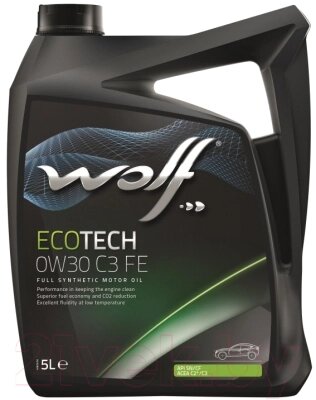 Моторное масло WOLF EcoTech 0W30 FE / 14105/5 от компании Бесплатная доставка по Беларуси - фото 1