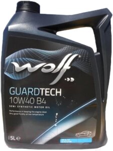 Моторное масло WOLF Guardtech B4 10W40 / 23127/5