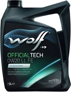 Моторное масло WOLF OfficialTech 0W20 LS-FE / 65631/5