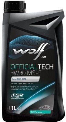 Моторное масло WOLF OfficialTech 5W30 MS-F / 65609/1 от компании Бесплатная доставка по Беларуси - фото 1