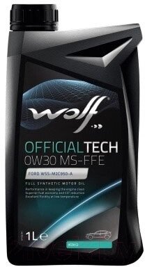Моторное масло WOLF OfficialTech MS-FFE 0W30 / 65618/1 от компании Бесплатная доставка по Беларуси - фото 1