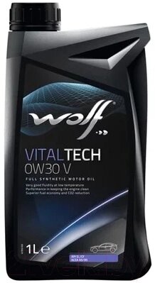 Моторное масло WOLF VitalTech 0W30 V / 22105/1 от компании Бесплатная доставка по Беларуси - фото 1